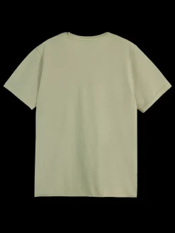 Clearance WASHED WITH CHEST ARTWORK RELAXED FIT T-SHIRT Women Tops & T-shirts