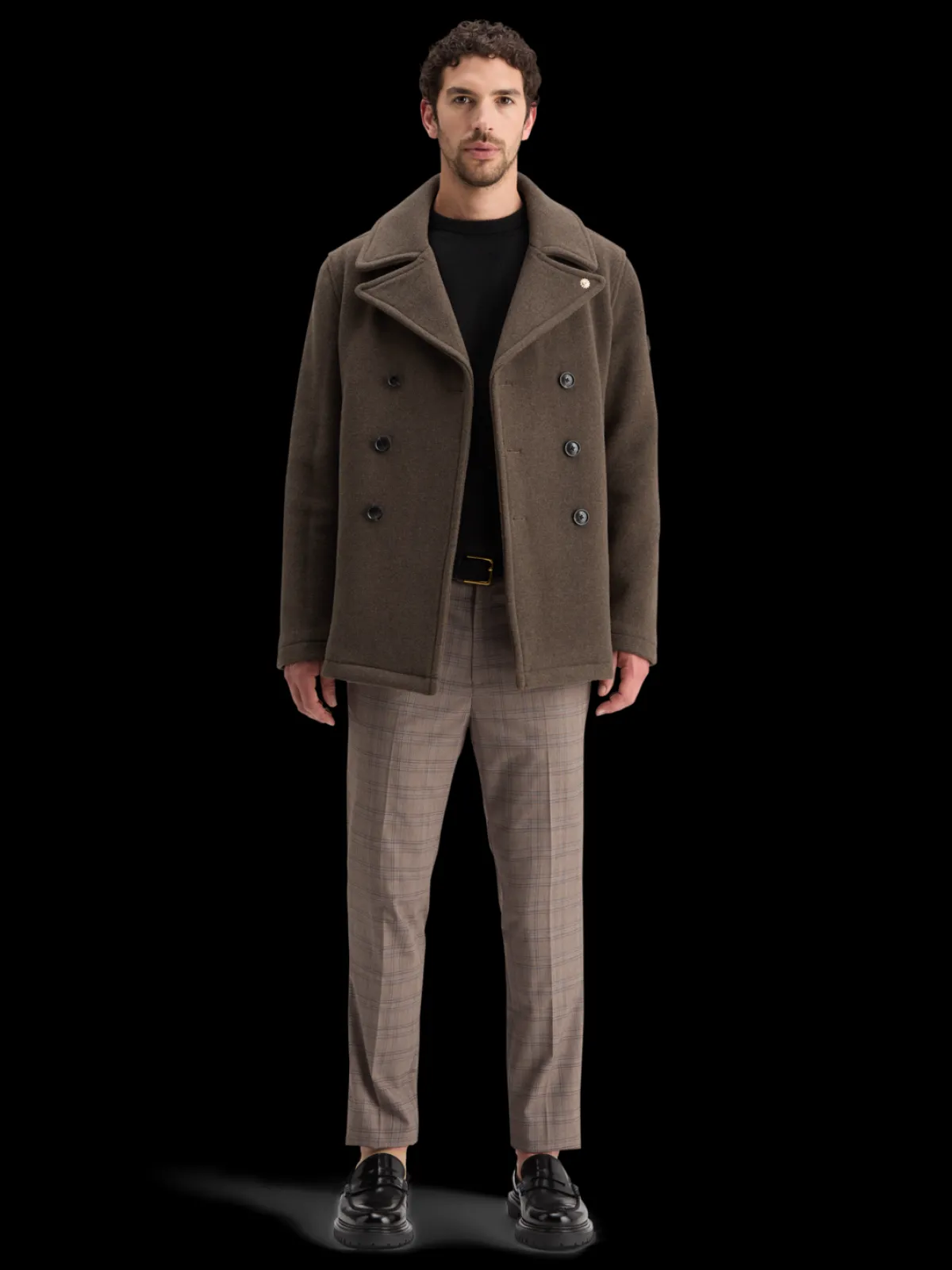 Clearance WOOL BLEND PEACOAT Jackets & Coats
