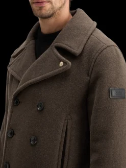 Clearance WOOL BLEND PEACOAT Jackets & Coats