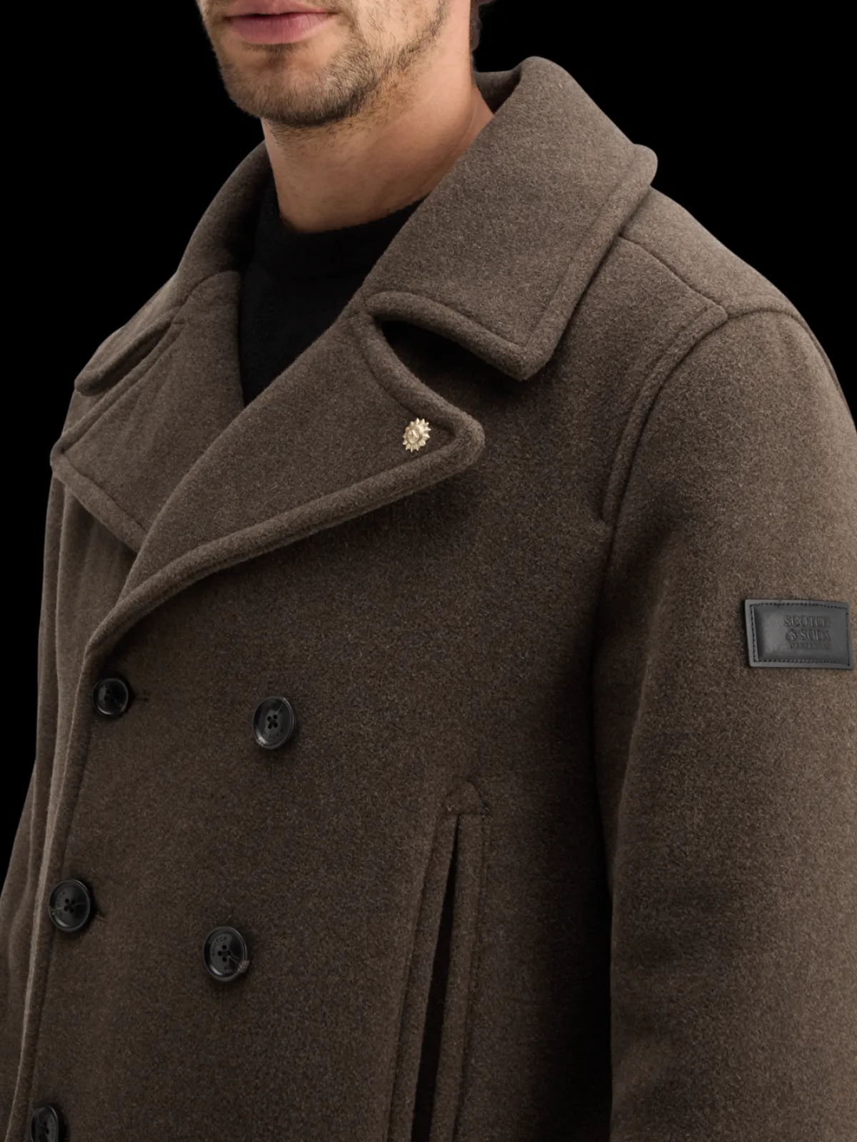 Clearance WOOL BLEND PEACOAT Jackets & Coats