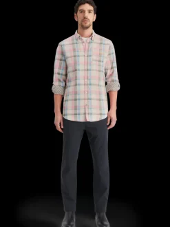 Discount Yarn dye check roll up shirt Shirts