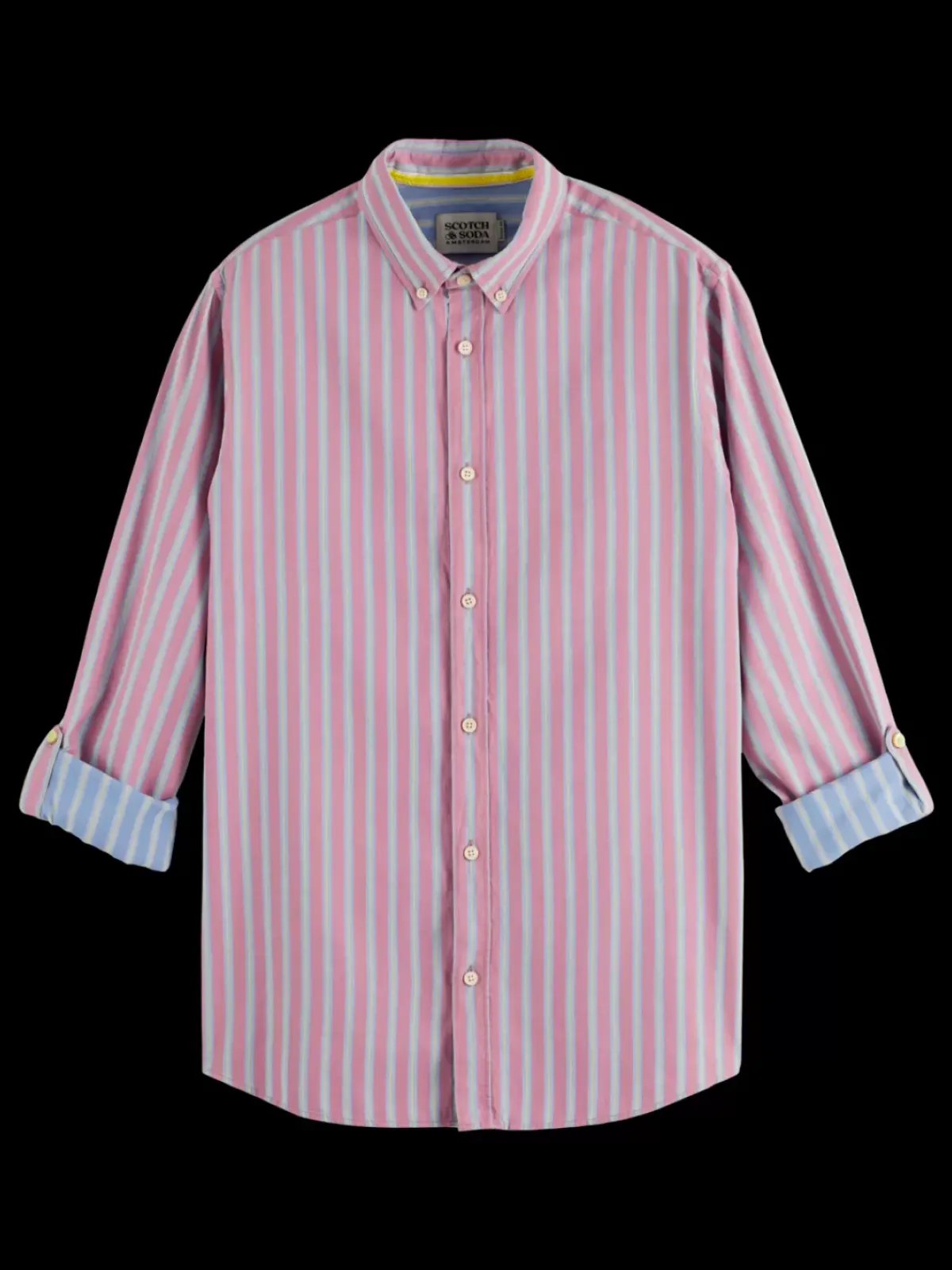 Online Yarn dye dobby stripe shirt Shirts