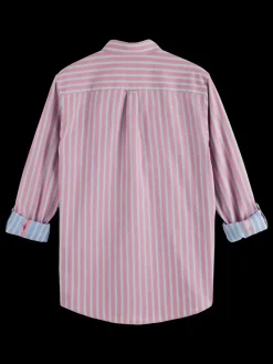 Online Yarn dye dobby stripe shirt Shirts