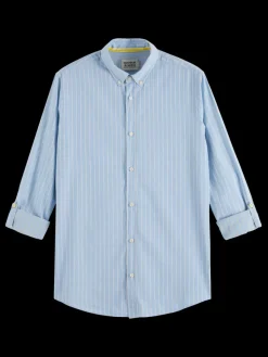 Online Yarn dye dobby stripe shirt Shirts