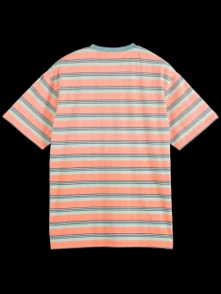 Best Yarn dye stripe pocket t-shirt T-shirts & Polo Shirts