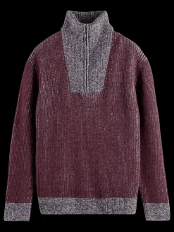 Outlet ZIP TROYER ALPACA WOOL BLEND SWEATER Knitwear