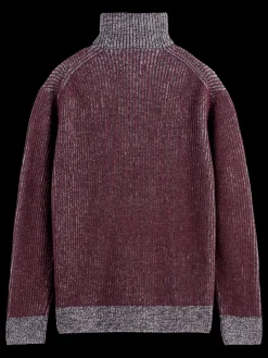 Outlet ZIP TROYER ALPACA WOOL BLEND SWEATER Knitwear