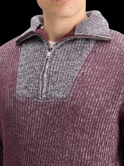 Outlet ZIP TROYER ALPACA WOOL BLEND SWEATER Knitwear