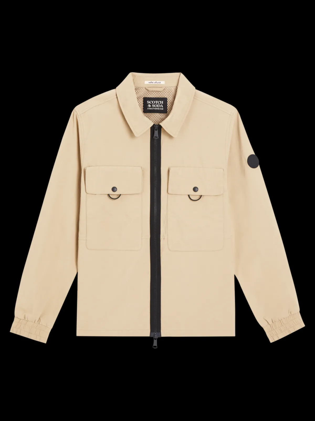 Discount Zipped utility jacket Jackets & Coats