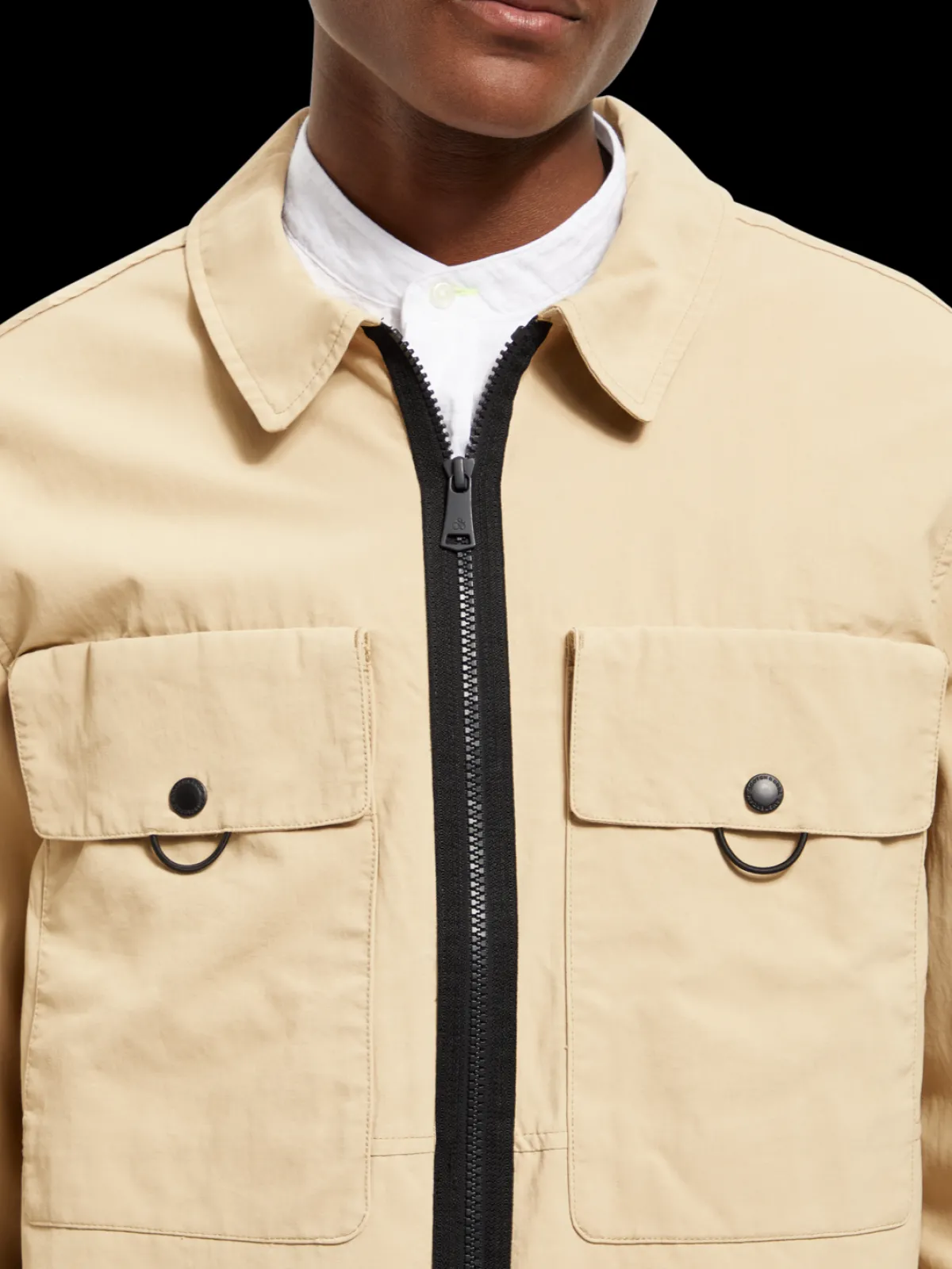 Discount Zipped utility jacket Jackets & Coats
